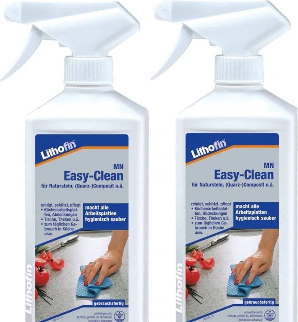 Lithofin MN Easy Clean Naturstein Reiniger 2x500ml Sprühflasche