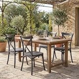 thumbnail of Set 6 Sedie Design Impilabile Moderne per Cucina Pranzo Ufficio - Rovere