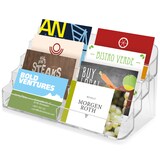 thumbnail of Visitenkartenhalter 4Fächer 8Ablagen glasklar