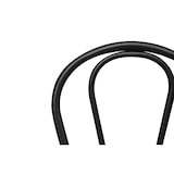 thumbnail of METRO PROFESSIONAL Restaurantstuhl Pino 2er Set, Stahl/Eschenholz, walnussbraun/schwarz