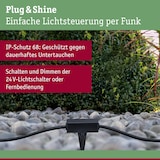 thumbnail of Paulmann Plug & Shine Controller Wireless mit Fernbedienung IP68 Schwarz 18011