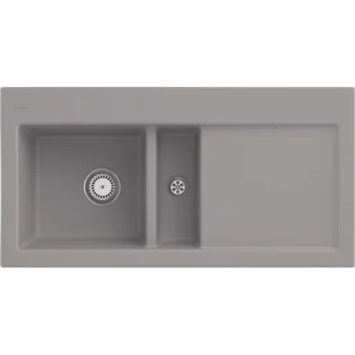 Villeroy&Boch Spülbecken, Küchenspüle Subway 60 Fossil 1000x510mm, Unterschrankbreite 60cm