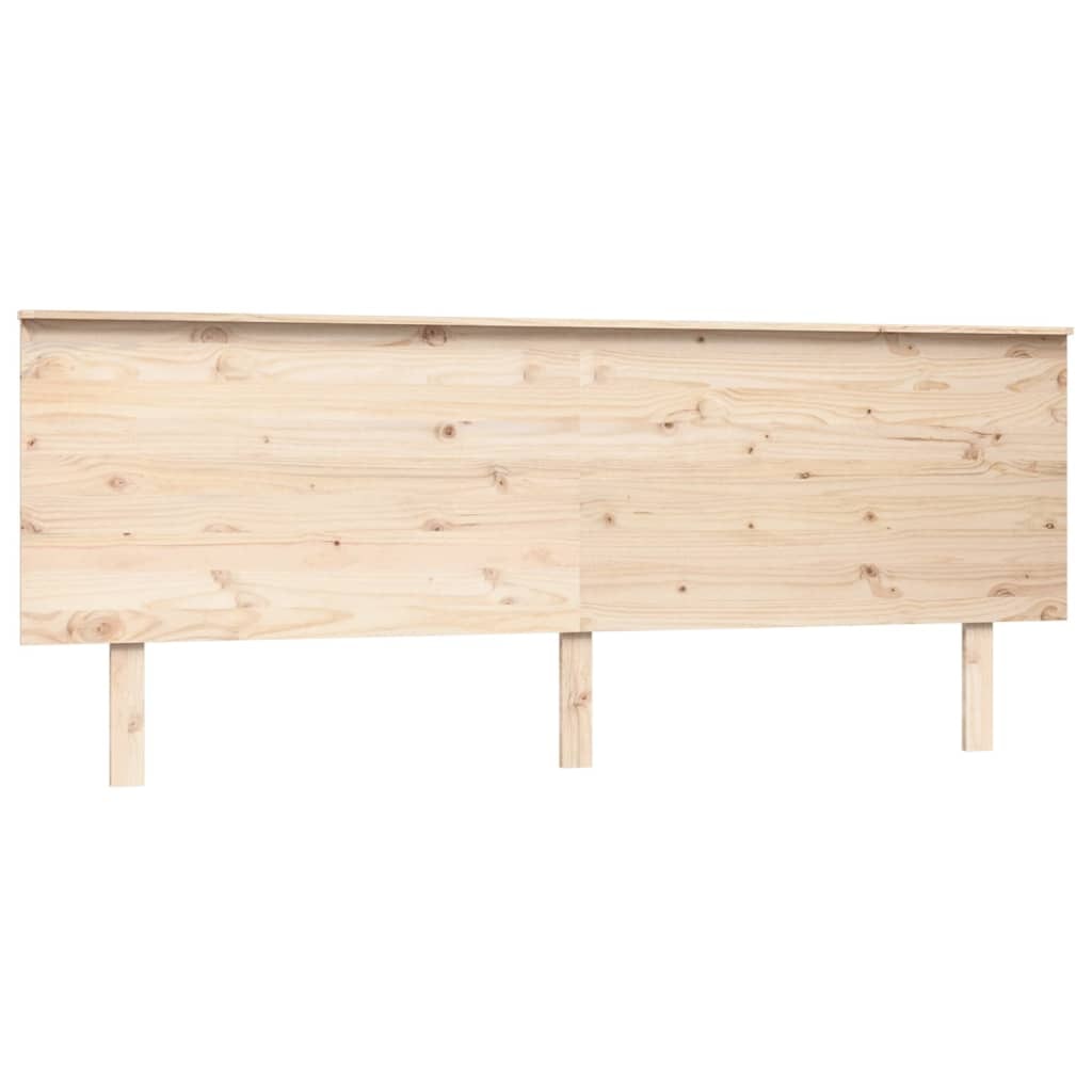 vidaXL Bett-Kopfteil 204x6x82,5 cm Massivholz Kiefer