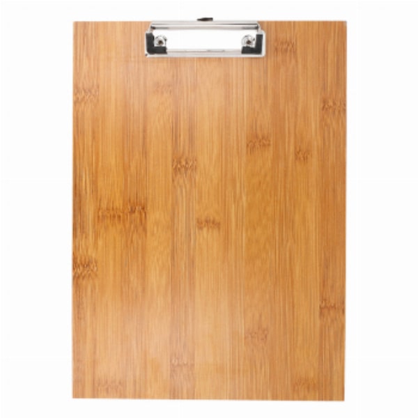 Porta Menus 13x24,5x0,4cm c/Clip Bambu 1un