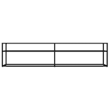 thumbnail of vidaXL TV-Schrank Schwarz 180x40x40,5 cm Hartglas