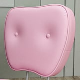 thumbnail of Silla de escritorio tapizada en PU silla de oficina giratoria con altura ajustable sin brazos carga 120 kg 46x59x82-92 cm rosa