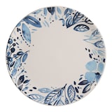 thumbnail of Assiette plate Jardin bleu 27 cm x6 -  Blanc Rond Faïence Table Passion