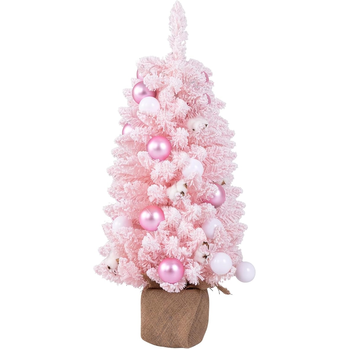 COSTWAY Kleiner Künstlicher Weihnachtsbaum für Tisch (90 cm)