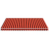 thumbnail of vidaXL Markisenbespannung Canvas Orange & Braun 350x250 cm