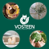thumbnail of VOSTEEN 6 Stück Pflanzenkübel - Blumenkasten, Pflanzgefäß, Holztrog, Pflanzkasten - wetterfest, robust, dekorativ für Außenbereiche