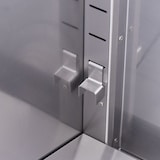 thumbnail of Stalgast Edelstahl Elektro-Griddleplatte als Tischgerät, 400x700 mm, gerillte Grillfläche, Serie 700 ND