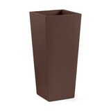thumbnail of Lyxo Design - Vaso Alto Quadrato da Esterno e Interno - Serie Gaia in Polietilene colore Corten 38x28x85 cm CH402-0850M1-008NA