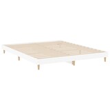 thumbnail of vidaXL Bedframe massief hout wit 200x200 cm
