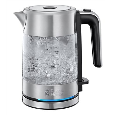 Russel Hobbs 24191-70 - Bouilloire En Verre Compact Home 0,8l - 2200 W