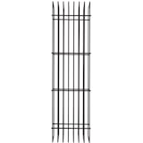 thumbnail of Portalegna IRVING in metallo nero opaco 40x50x150 cm