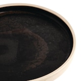 thumbnail of Olympia Canvas platte ronde borden zwart 18cm