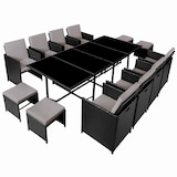 thumbnail of Rattan Sitzgruppe Palma 8+4+1 mit Schutzhülle