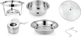 thumbnail of METRO Professional Chafing dish, acciaio inox/vetro, 5L, rotondo, con coperchio in vetro