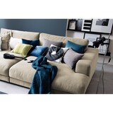 thumbnail of Sofá grande KAWOLA XL MADELINE de tela blanca crema