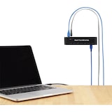 thumbnail of Renkforce RF-3955359 7 Port USB 3.2 Gen 1-Hub (USB 3.0) zur Wandmontage, Metallgeh?use Schwarz