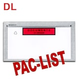thumbnail of Lot de 100 Pochettes Documents ci-inclus PAC-LIST DL
