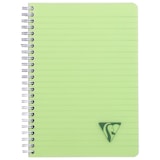 thumbnail of Clairefontaine 5x Linicolor FRESH, Notizheft mit Doppelspirale DIN A5, 90 Blatt 90g, liniert, Einband aus gerilltem Polypropylen - Sortiert 328546C