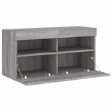 thumbnail of vidaXL TV-Wandschrank mit LED-Leuchten Grau Sonoma 80x30x40 cm