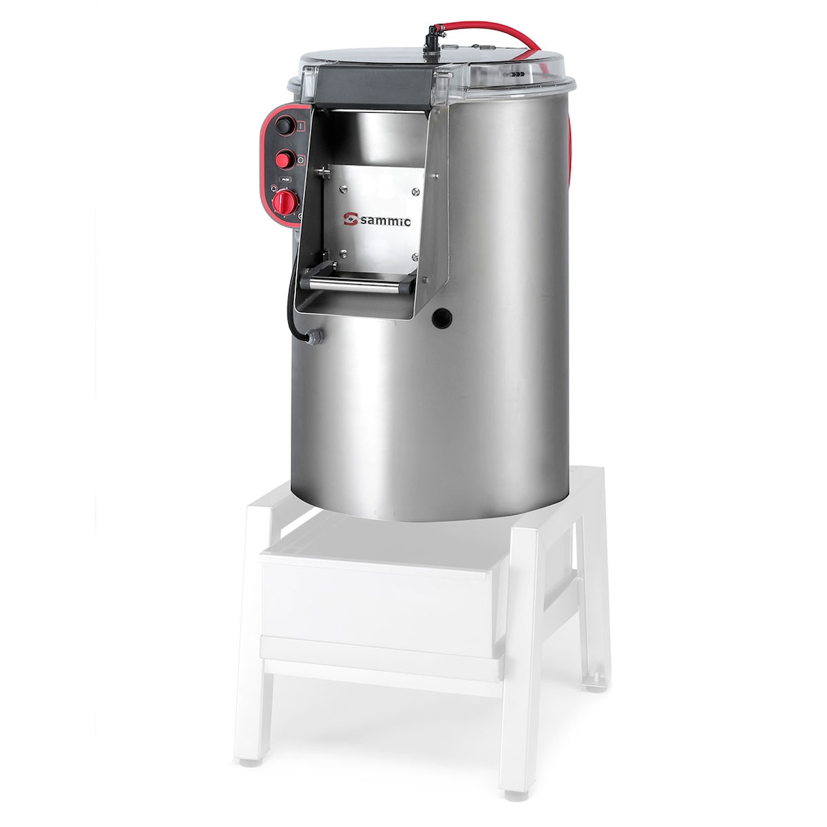 Peladora de patatas profesional Sammic PI-30 de hasta 30 Kg por ciclo.