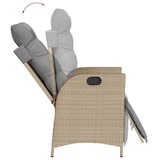 thumbnail of vidaXL 5-tlg. Garten-Essgruppe mit Kissen Beigemischung Poly Rattan