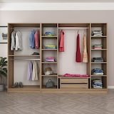 thumbnail of Armario Kale-7540 dore 270x190x52 cm