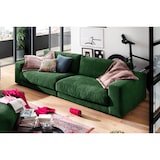 thumbnail of KAWOLA Sofá MADELINE 3 plazas Pana esmeralda