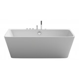 thumbnail of Whirlpool weiß Badewanne Sprudelwanne Sprudelbad Whirlwanne Massagewanne Düsen LED Badezimmer Badausstattung Badzubehör Vallerie Jet-Line
