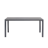 thumbnail of Tarrington House Mesa de exterior Kiava, alumínio/vidro, 160 x 100 cm, retangular, cinzento