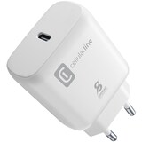 thumbnail of Cellularline USB Typ-C Super Fast Travel Charger 25W White