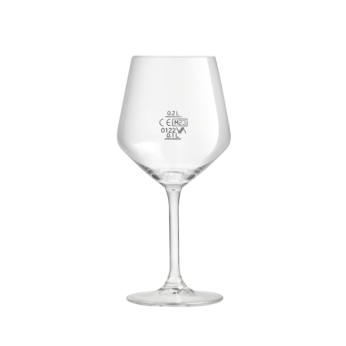 METRO Professional Copa Borgoña Carré, vidrio, 42 cl, calibrado, 6 unidades