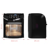 thumbnail of Friggitrice Ad Aria 12 Litri 10 In 1 Forno Aria Calda Con LED Touch Screen Senza Olio Multifunzione 1800W 6 Accessori 7 Programmi