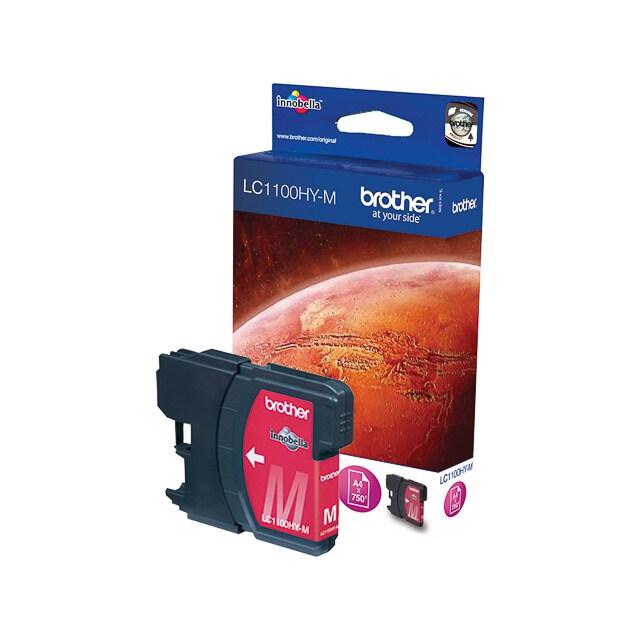 Tinten BROTHER LC1100HYM BROTHER MFC6490CW TINTE MA HC