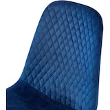 thumbnail of Stuhl Giverny Samt/blau