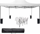 thumbnail of Gazebo Professionale 3x4.5 M Richiudibile Automatico In Acciaio E Telo Oxford 1200D PVC Impermeabile Anti UV Struttura a Fisarmonica con Sacche Bianco