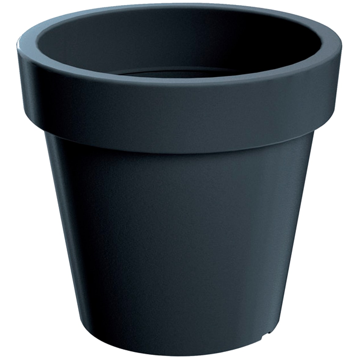 Prosperplast - Kunststoffpflanztopf Lofly in Anthrazit 13,4 x 13,4 x 12 cm