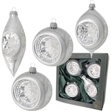 thumbnail of Reflexsortiment, Silber, Glasornamente