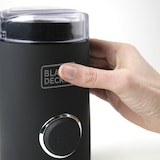thumbnail of BLACK+DECKER BXCG150E Elektrische Kaffee-, Nuss-, Gewürz- und Saatenmühle, 150 W Leistung, 50 g Fassungsvermögen, Edelstahlbehälter und -klingen