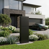 thumbnail of 4gardenz® Vrijstaande Brievenbus - Gegalvaniseerd Staand met Slot - Zwart