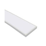 thumbnail of Painel LED com retroiluminação de superfície 120x30 cm, potência 60 W 5000 Lm, branco frio 6000 K, moldura branca, driver incluído