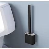 thumbnail of Cepillo de Inodoro de Silicona TOJ con Soporte - Cepillo de Baño Flexible - Incluye Sistema de Colgado - Blanco