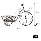 thumbnail of Pflanzfahrrad Blumentopfhalter Pflanzkorb 55x37x27 cm Pflanzrad