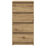 thumbnail of vidaXL Sideboard Artisan-Eiche 37,5x35x76 cm Holzwerkstoff