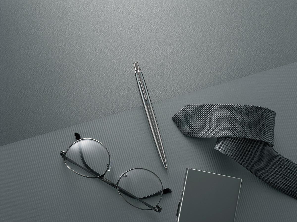 Parker Kugelschreiber Jotter C.C. 1953170 Edelstahl bl