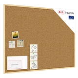 thumbnail of ALLBoards Bacheca in sughero (cornice in legno) 120×90 cm