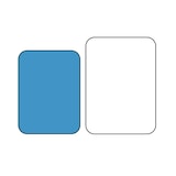 thumbnail of Plateau antidérapant en plastique Kristallon rectangulaire 356 x 457mm | Olympia - C559